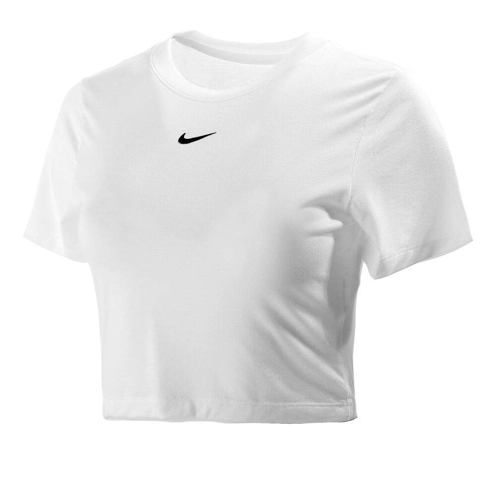 Nike Sportswear Essential Slim Crop T-shirt Femmes - Blanc , Noir