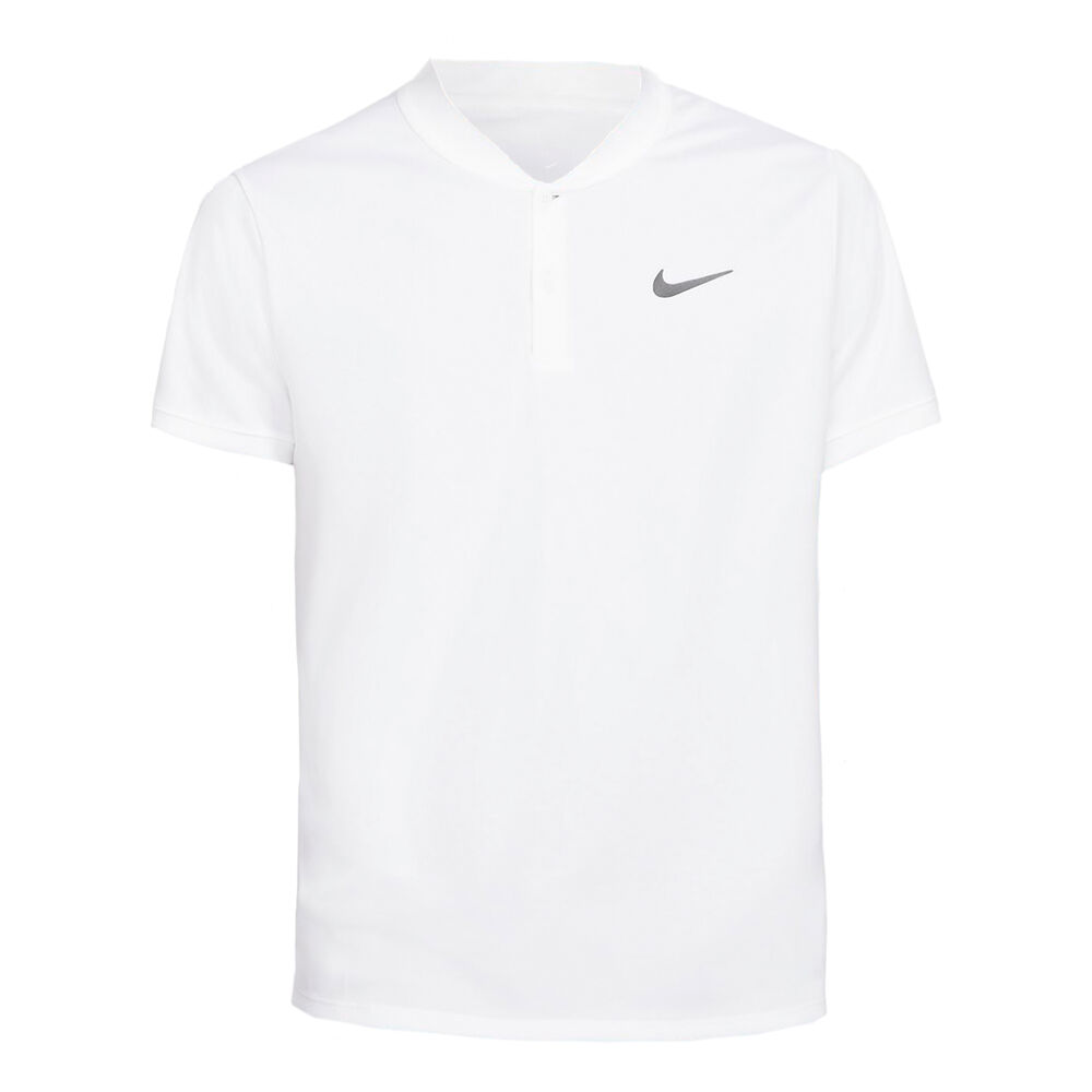 Nike Court Dry Blade Polo Hommes - Blanc , Noir