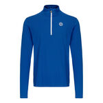 Vêtements BIDI BADU BIDI BADU Zac Tech Haut Manches Longues Hommes-Bleu Petrol, Blanc