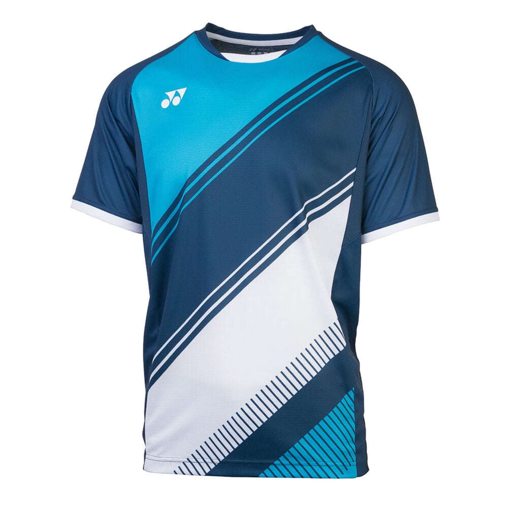 Yonex Crew Neck T-shirt Hommes - Bleu Foncé , Bleu