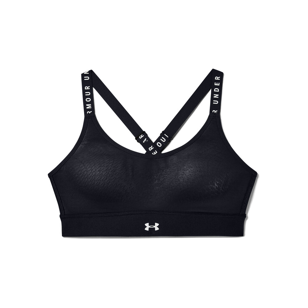 Under Armour Infinity Mid Soutien-gorge Sport Femmes - Noir , Blanc