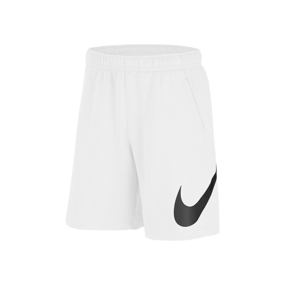 Nike Sportswear Club Graphic Shorts Hommes - Blanc , Bleu Foncé