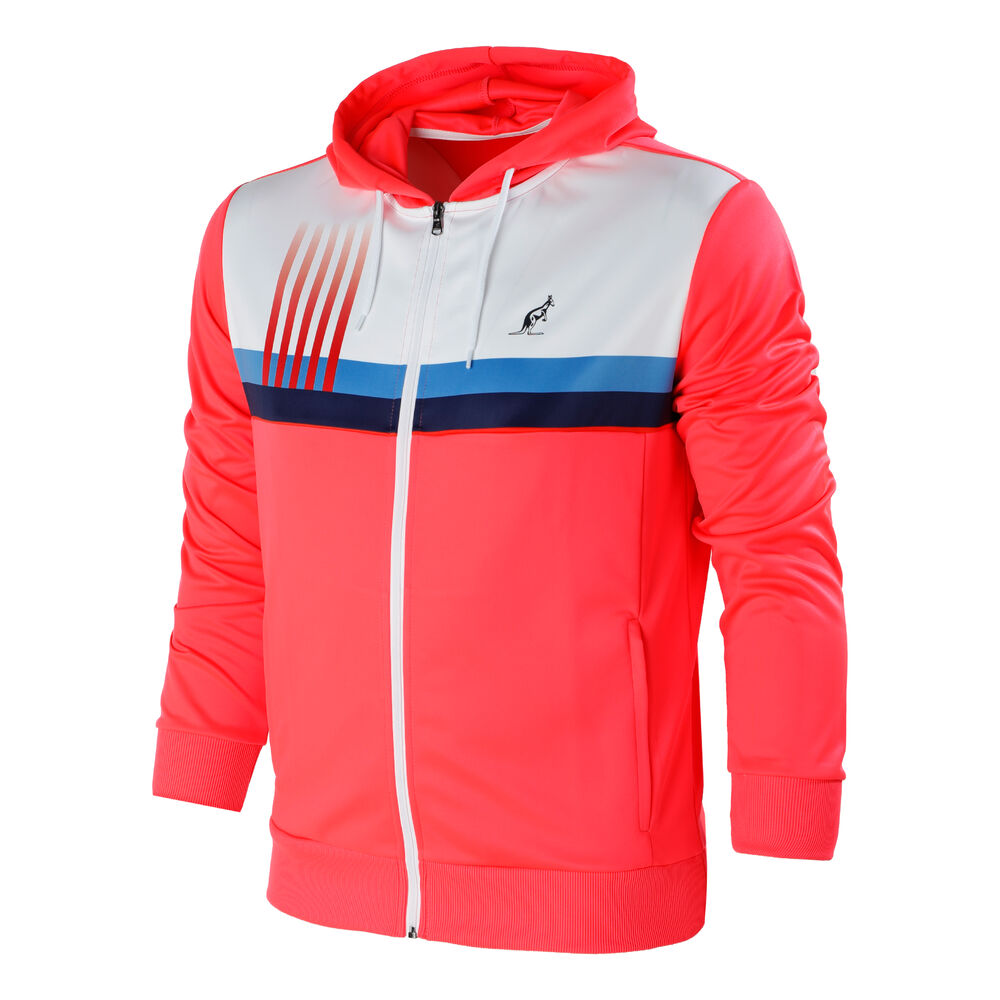 Australian Printed Stripes Veste De Survêtement Hommes - Rouge , Multicouleur