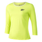Vêtements Racket Roots Racket Roots Teamline Haut Manches Longues Femmes-Jaune