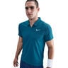 Court Dri-Fit Slam Polo Hommes-Bleu Petrol