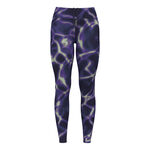 V&ecirc;tements Odlo Odlo Zeroweight Print Collant De Course Femmes-Violet