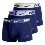 V&ecirc;tements Nike Nike Dri-Fit Essential Micro Trunk Cale&ccedil;on - Pack de 3 Hommes-bleu, violet