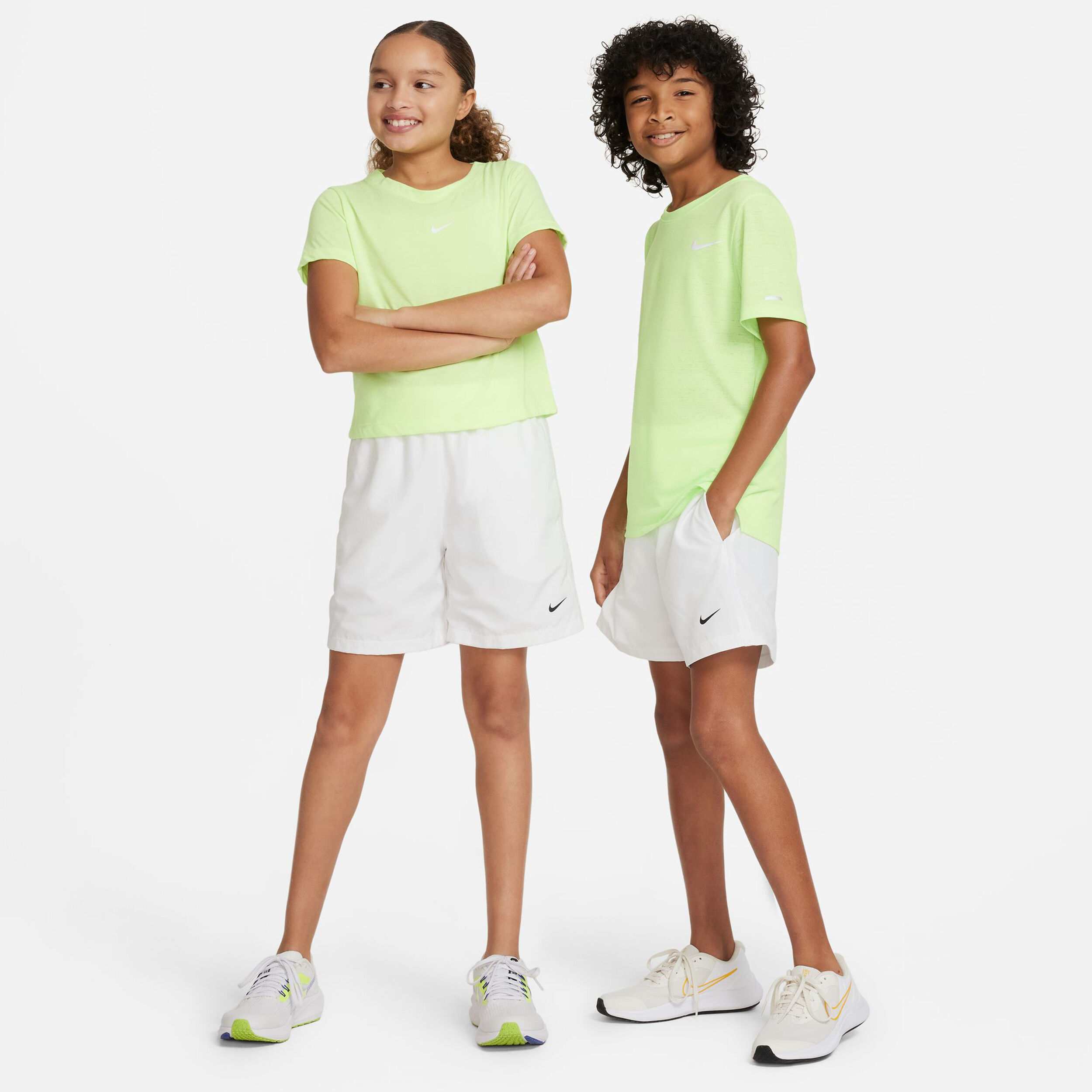 Girls wearing nike shorts hotsell