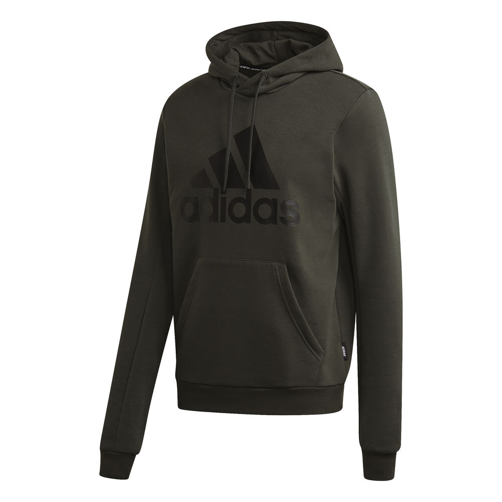 adidas Must Have Badge Of Sport Sweat à Capuche Hommes - Kaki, Noir
