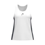 Vêtements HEAD HEAD Débardeur Tank Top Filles-Bleu Foncé,Blanc