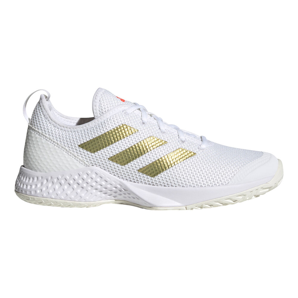 adidas Court Control Chaussures Toutes Surfaces Femmes - Blanc , Or
