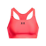 Vêtements Under Armour Under Armour Heatgear High Soutien-gorge Sport Femmes-Corail