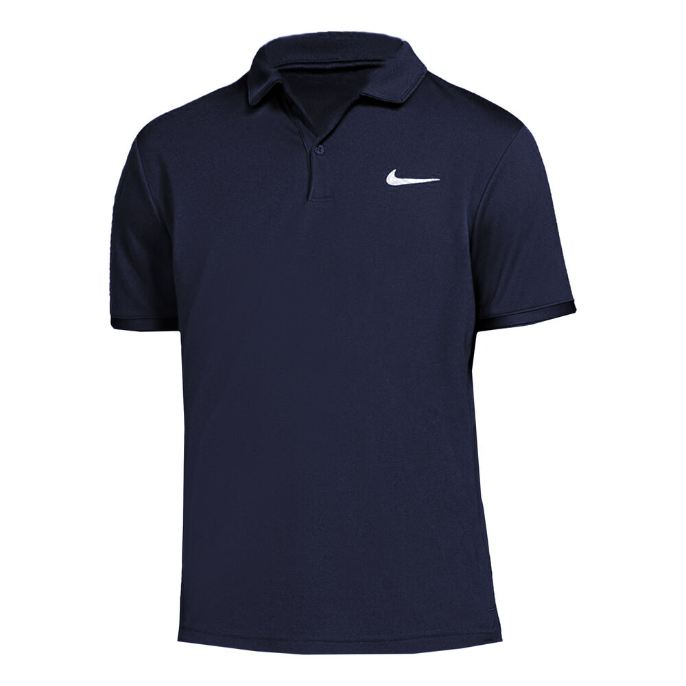 Nike Court Victory Dry Polo Hommes - Bleu Foncé