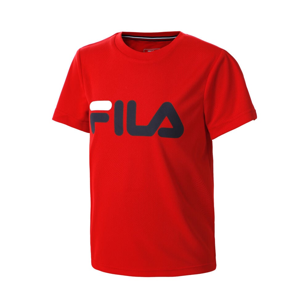 Fila Logo Garçons - Rouge , Bleu