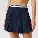V&ecirc;tements de tennis Bj&ouml;rn Borg Bj&ouml;rn Borg Ace Pleated Skirt Jupe Femmes-bleu fonc&eacute;