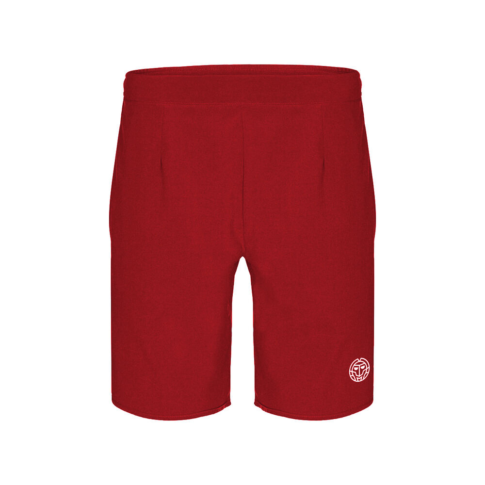 BIDI BADU Reece 2.0 Tech Shorts Garçons - Rouge Foncé