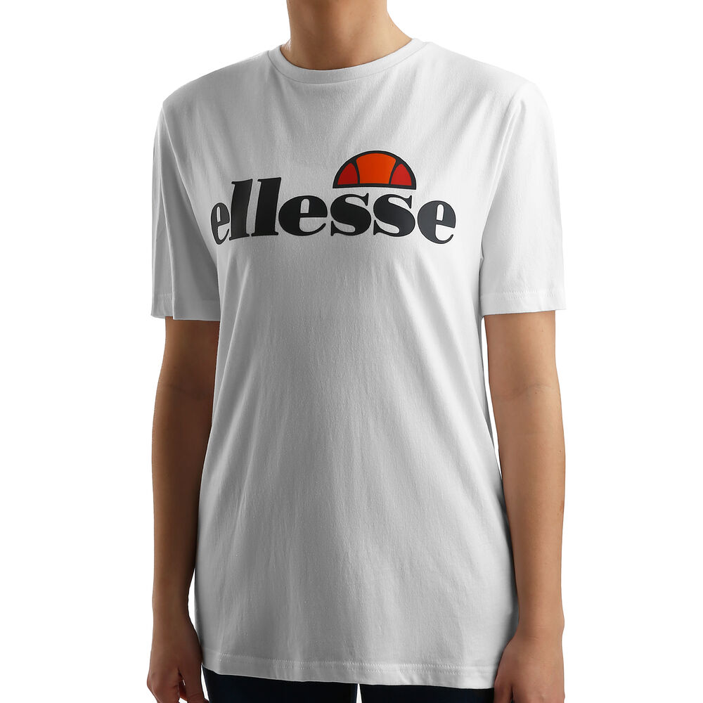 Ellesse Albany T-shirt Femmes - Blanc , Bleu Foncé