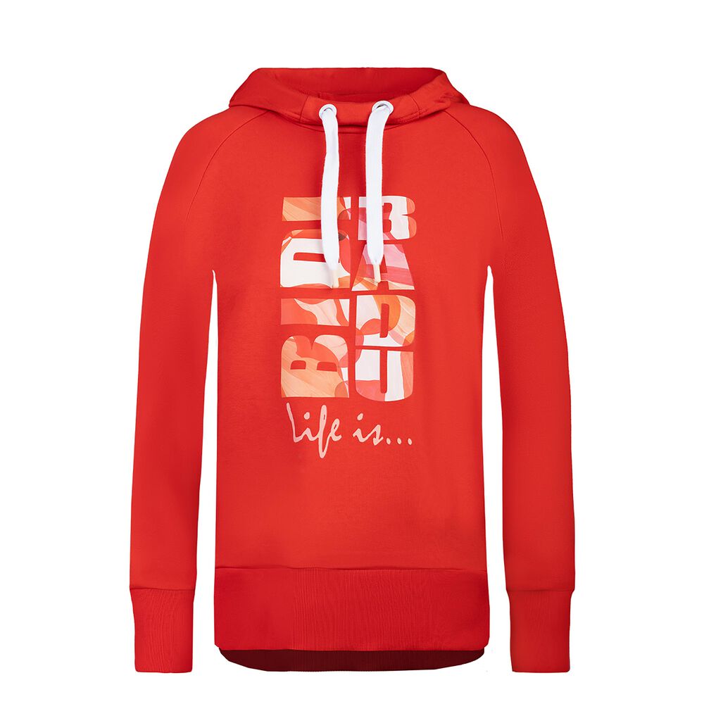 BIDI BADU Zola Lifestyle Sweat à Capuche Femmes - Rouge