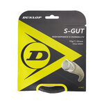 Cordages De Tennis Dunlop D TAC S-GUT BLK 16G SET 1PC