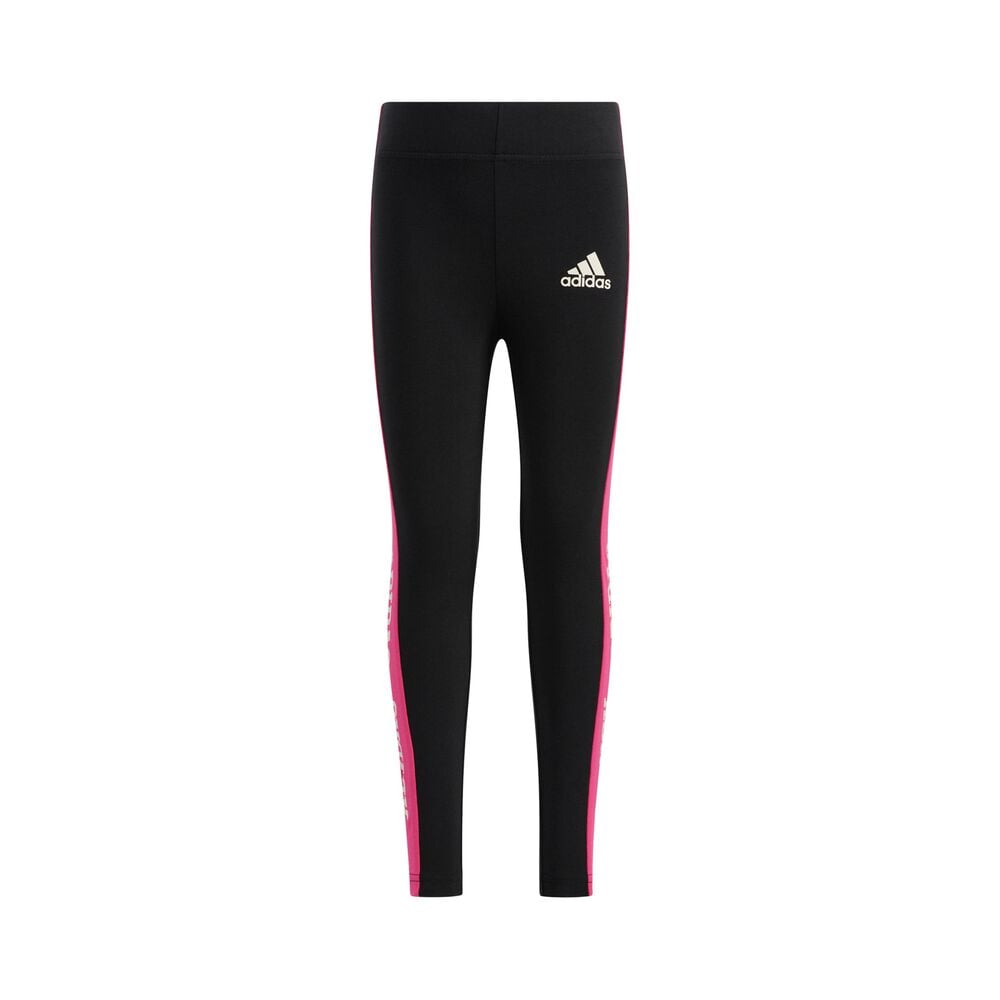adidas Cotton Collant Tight Enfants - Noir , Pink