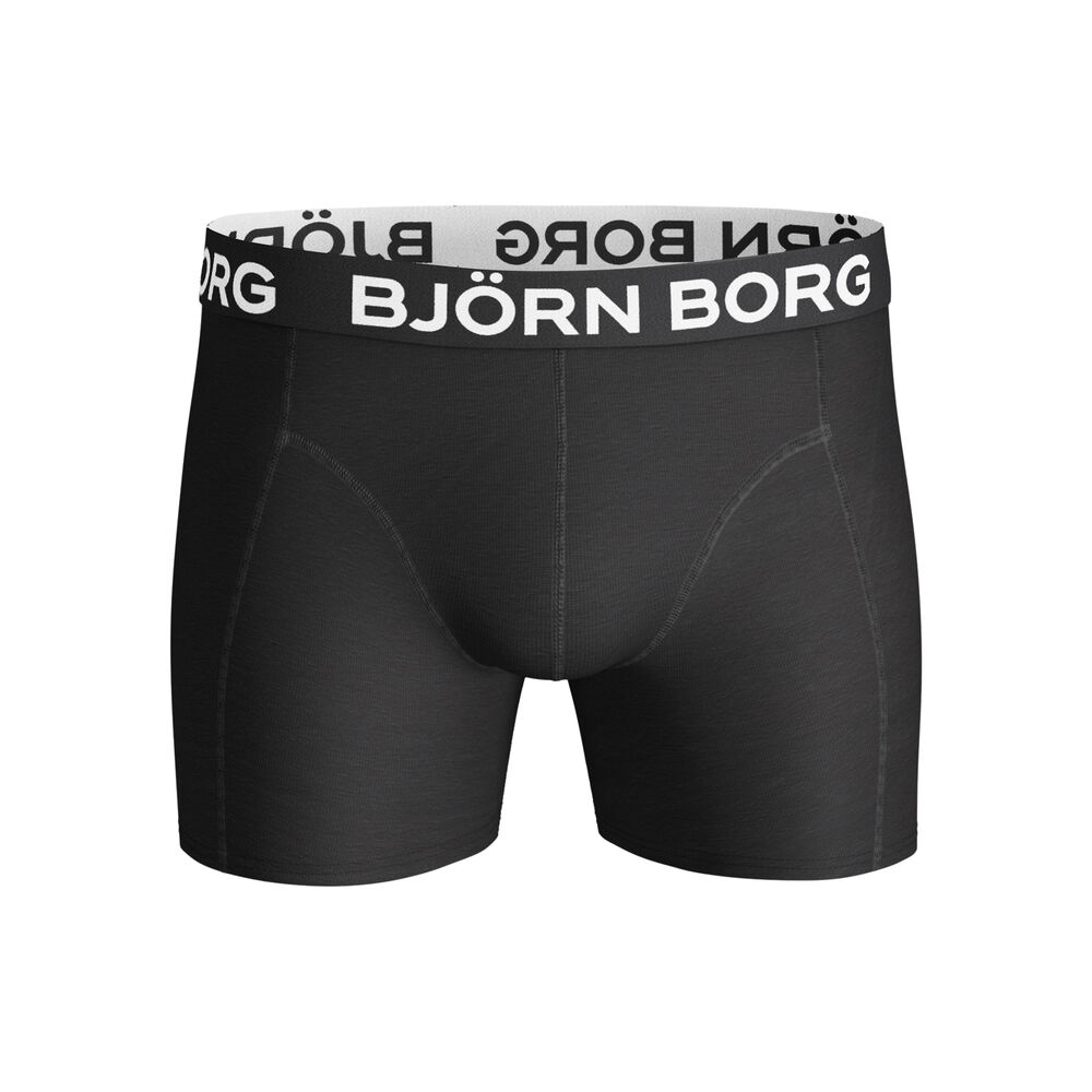 Björn Borg Noos Solids Caleçon Hommes - Noir , Blanc