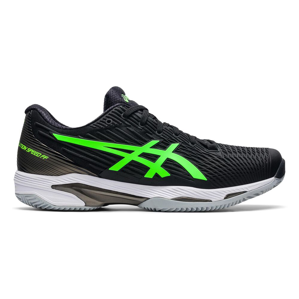 Asics Solution Speed FF 2 Chaussure Terre Battue Hommes - Noir , Vert Fluo