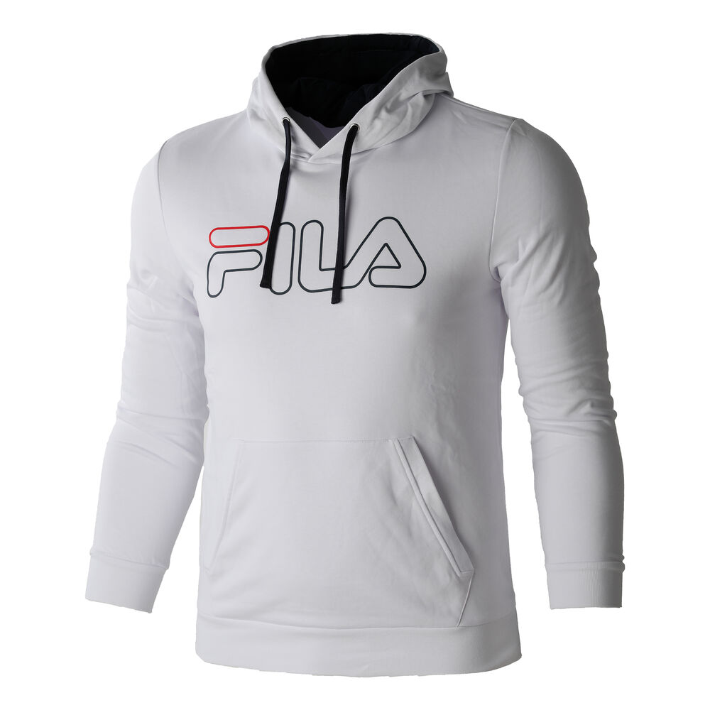 Fila William Sweat à Capuche Hommes - Blanc , Noir
