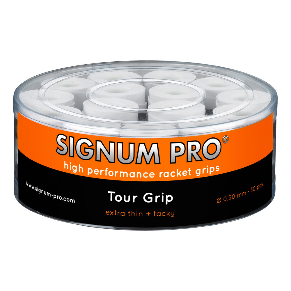 Signum Pro Tour Grip Pack De 30 - Blanc