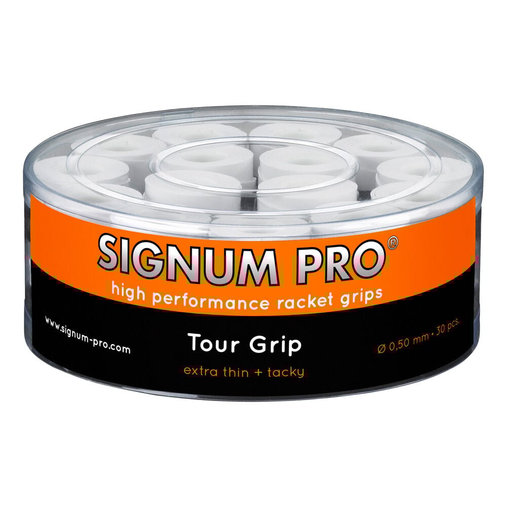 Signum Pro Tour Grip Pack De 30 - Blanc