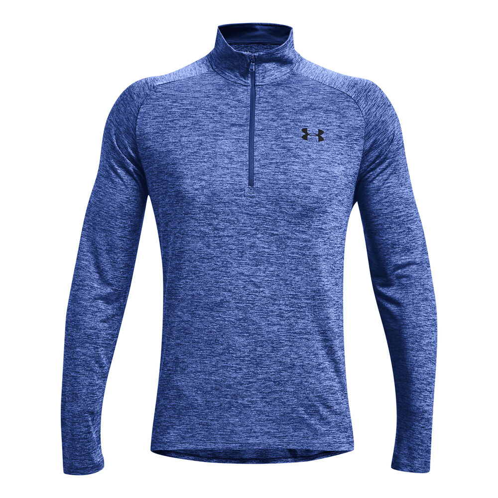 Under Armour Tech 2.0 1/2 Zip Haut Manches Longues Hommes - Bleu