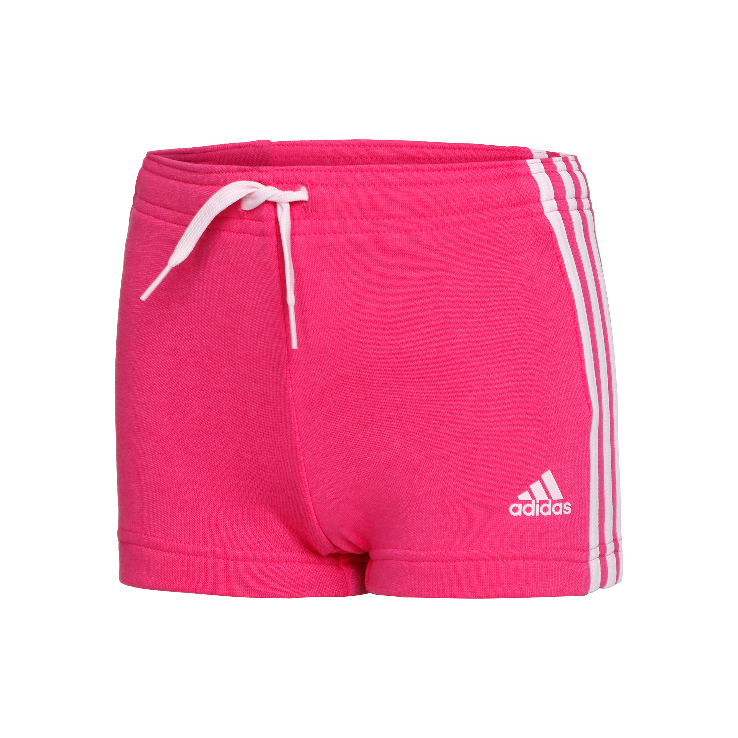 Girls pink adidas shorts clearance