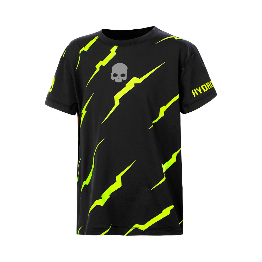 Hydrogen Tech Thunder T-shirt Garçons - Noir , Jaunes Fluo