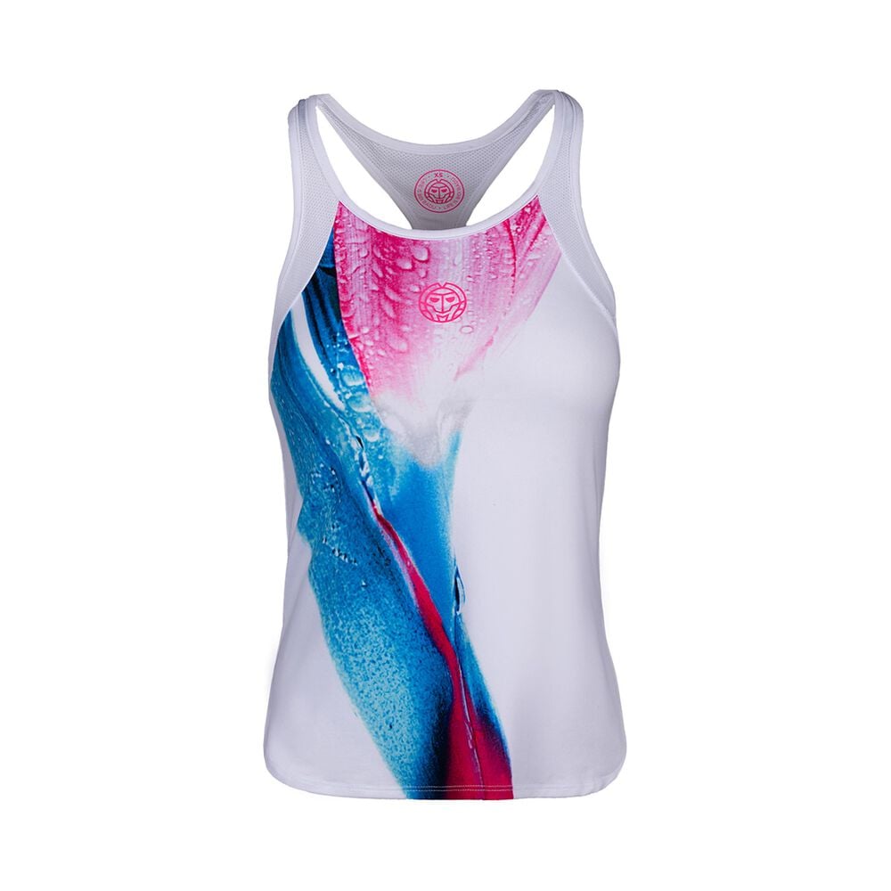 BIDI BADU Cleo Tech Débardeur Tank Top Filles - Blanc , Multicouleur