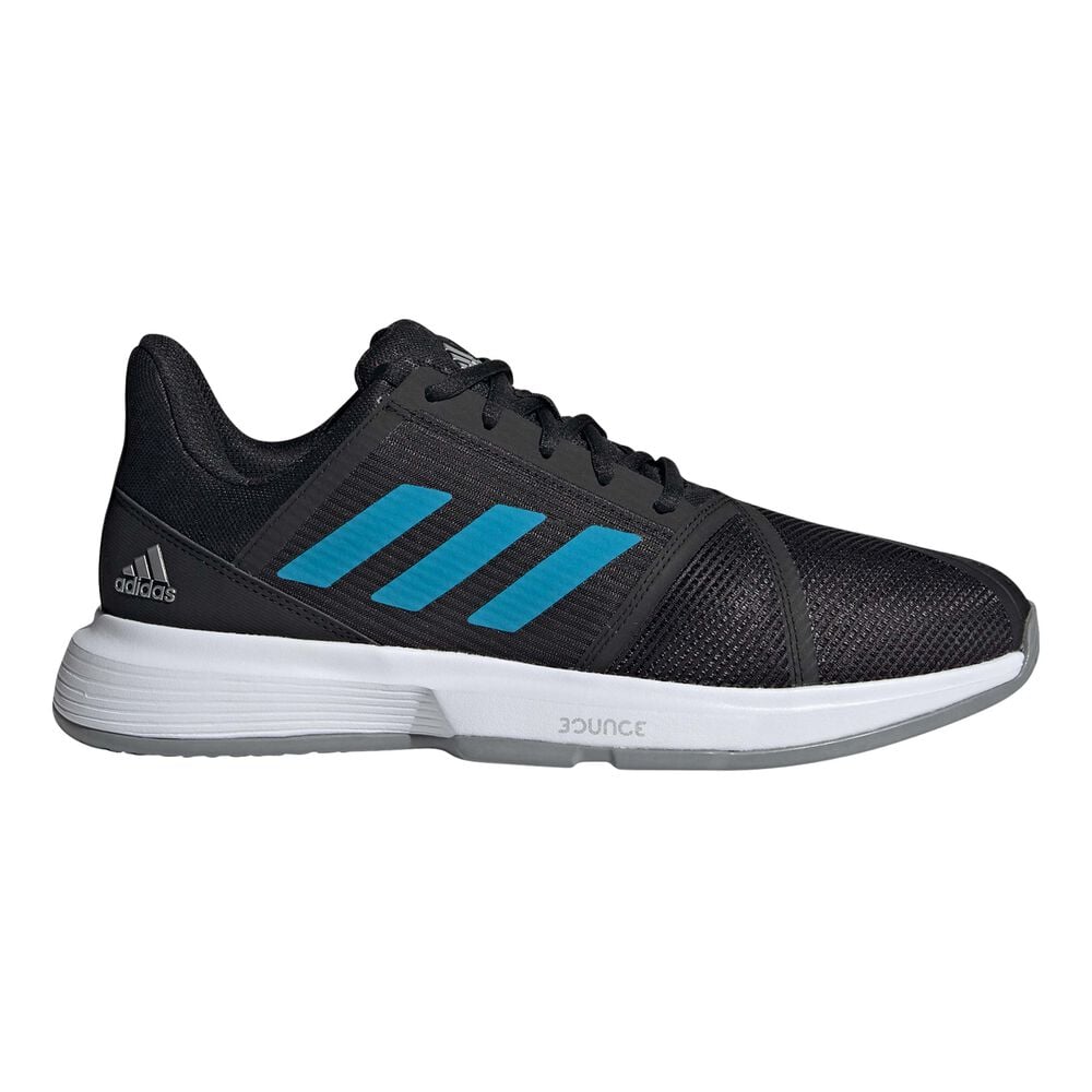 adidas CourtJam Bounce Chaussures Toutes Surfaces Hommes - Noir , Turquoise