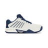 Hypercourt Express 2 Chaussure Terre Battue Enfants-Blanc,Bleu Foncé