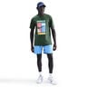 Court Dri-Fit Tee Court T-shirt Hommes - vert foncé, 