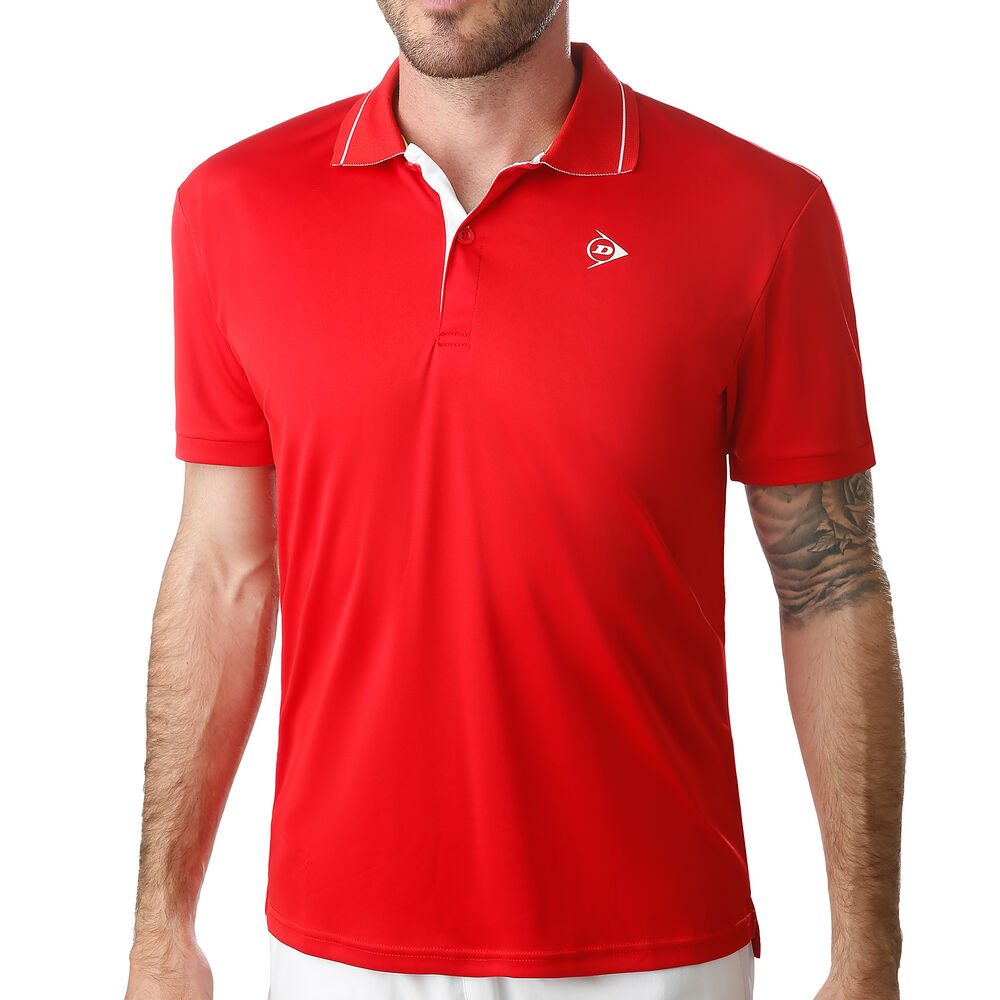 Dunlop Polo Hommes - Rouge , Blanc