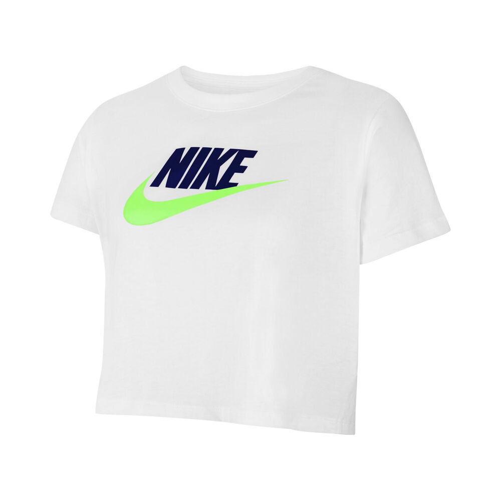 Nike Sportswear T-shirt Filles - Blanc , Multicouleur
