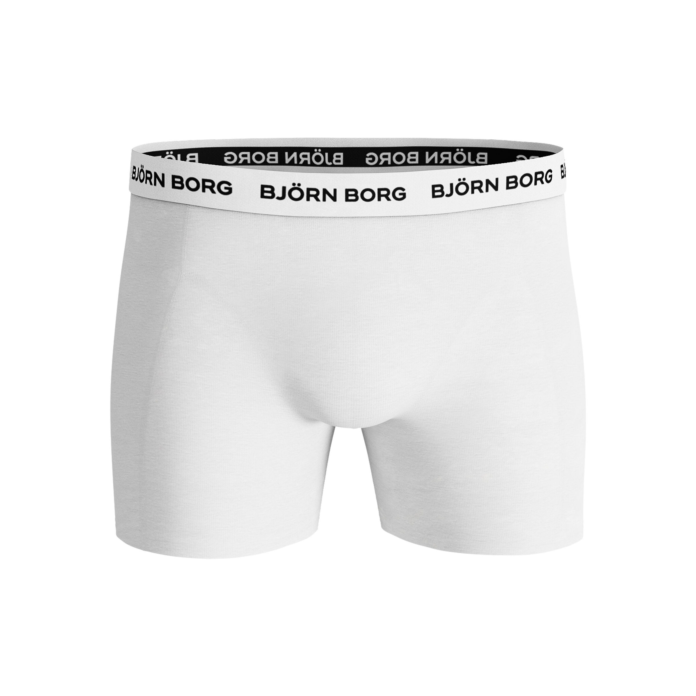 Buy Bjorn Borg Solid Sammy Calecon Pack De 5 Hommes Noir Blanc online Tennis Point FR