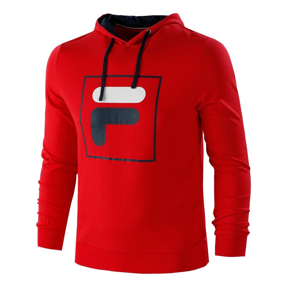 Fila Harry Sweat à Capuche Hommes - Rouge , Bleu Foncé