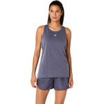 V&ecirc;tements ASICS ASICS Nagino Adjustable Camiseta De Running Mujeres - Azul