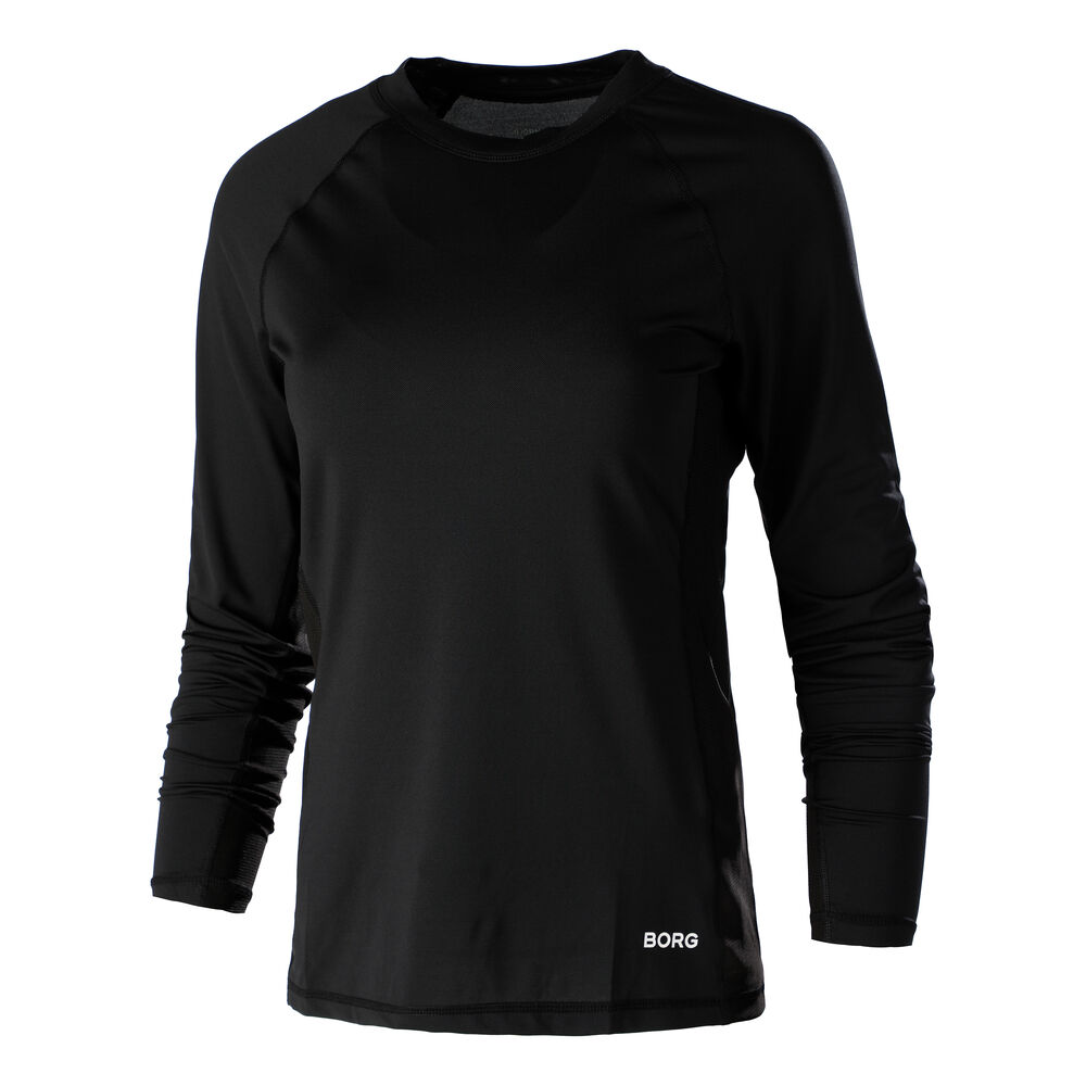 Björn Borg Cary Haut Manches Longues Femmes - Noir , Blanc