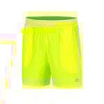 V&ecirc;tements de tennis BIDI BADU BIDI BADU Solid 7in Shorts Hommes-jaunes fluo