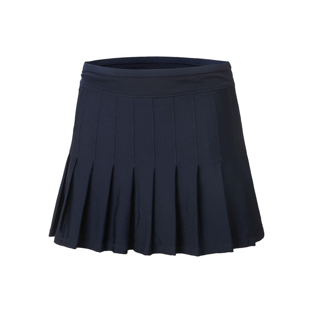 Lucky in Love Long Retro Pleated Jupe Femmes - Bleu Foncé , Bleu