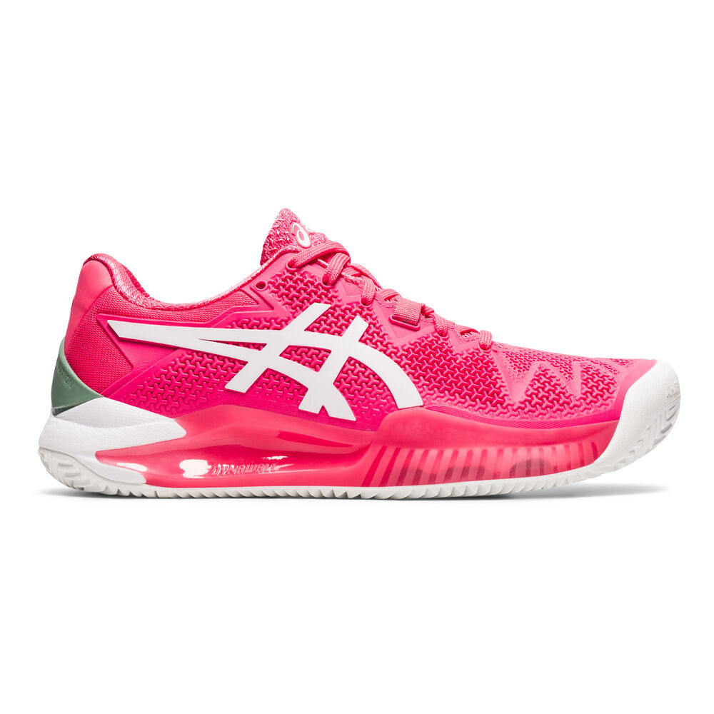 Asics Gel-Resolution 8 Clay Chaussure Terre Battue Femmes - Pink , Blanc