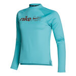 Vêtements Nike Nike Dri-Fit Air Haut Manches Longues Femmes-Berry, Bleu