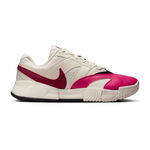 Chaussures de tennis Nike Nike Court Lite 4 Chaussure Terre Battue Femmes-Cr&egrave;me,Rouge
