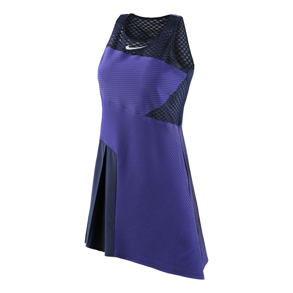 Nike Dri-Fit Advantage Slam Robe Femmes - Violet , Bleu Foncé