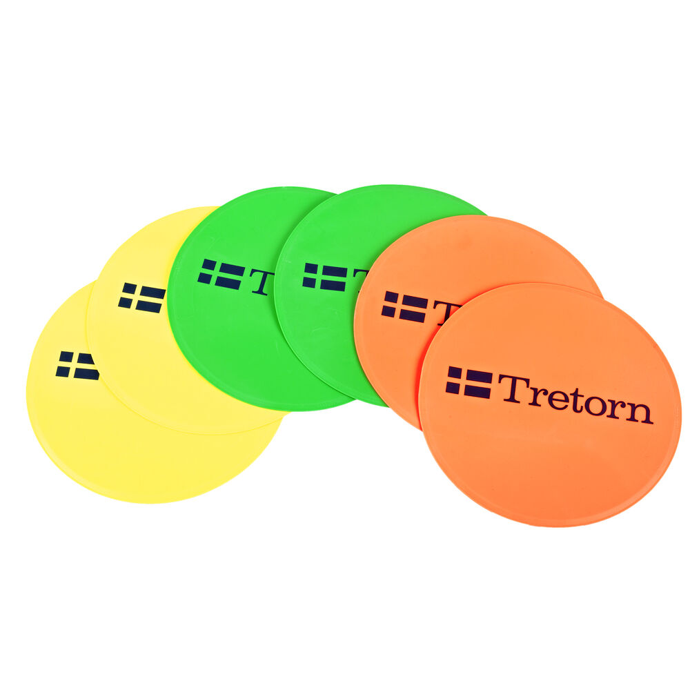 Tretorn Pack Points De Marquage Pack De 6 - Jaune , Vert