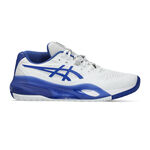 Chaussures de tennis ASICS ASICS Gel-Resolution X Chaussures toutes surfaces Hommes-blanc, bleu foncé